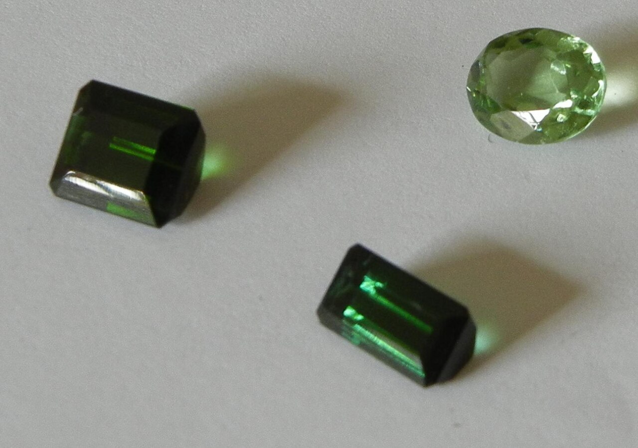 Tourmaline gemstone photo